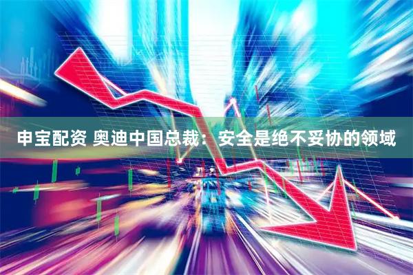 申宝配资 奥迪中国总裁：安全是绝不妥协的领域